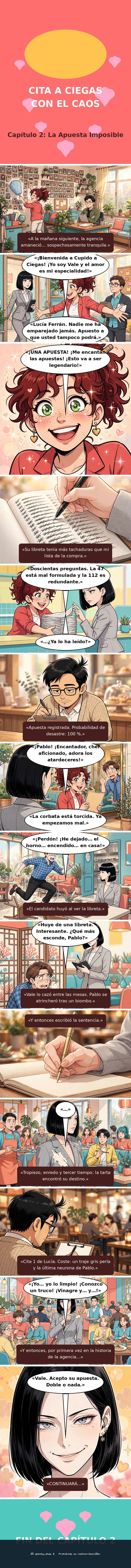 Capítulo 2 de Cita a Ciegas con el Caos