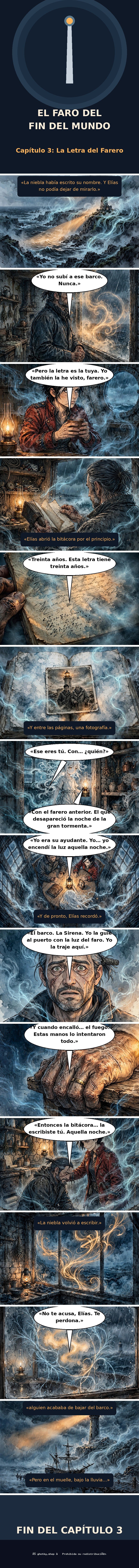 Capítulo 3 de El Faro del Fin del Mundo