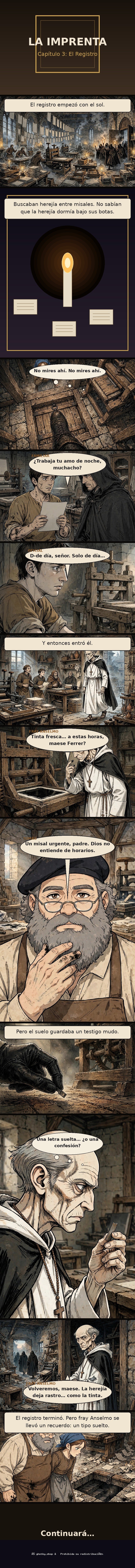 Capítulo 3 de La Imprenta