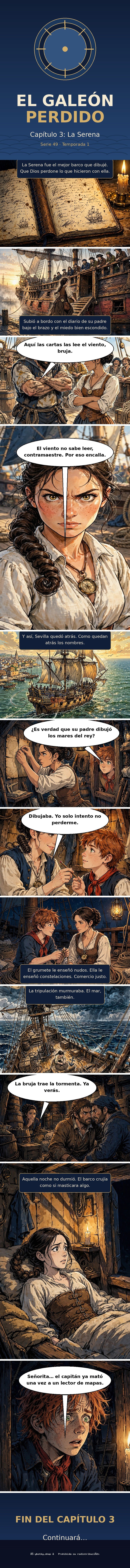 Capítulo 3 de El Galeón Perdido