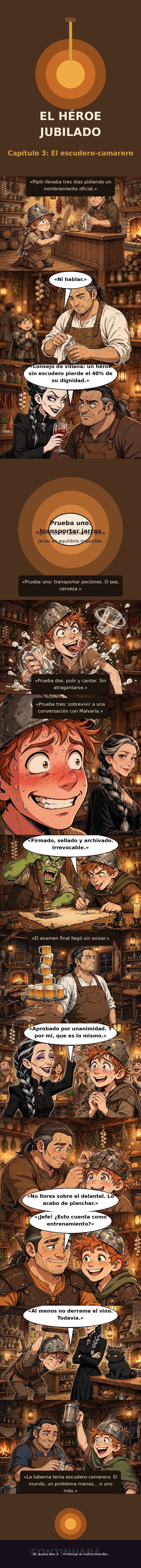 Capítulo 3 de El Héroe Jubilado