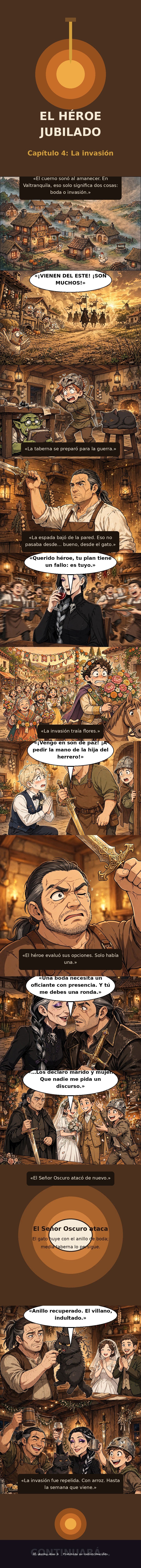 Capítulo 4 de El Héroe Jubilado