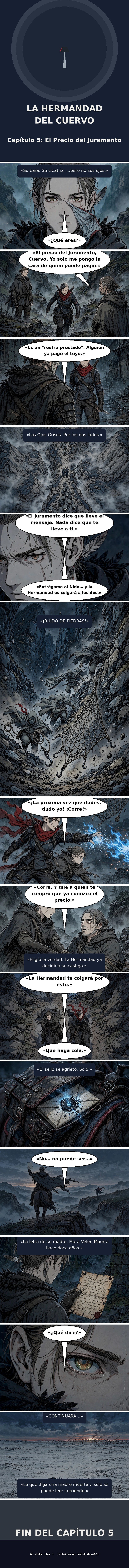 Capítulo 5 de La Hermandad del Cuervo