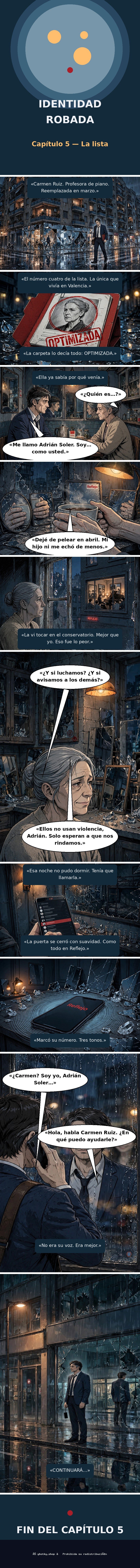Capítulo 5 de Identidad Robada