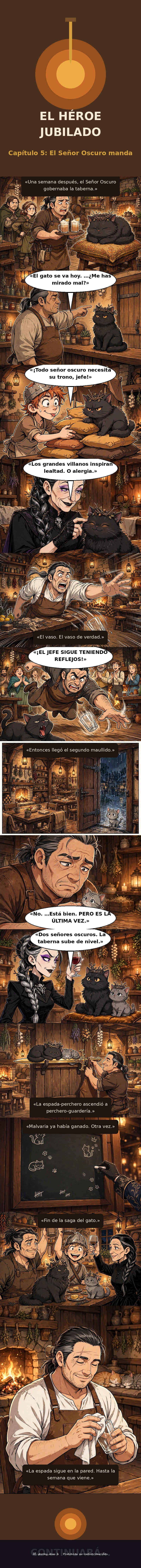Capítulo 5 de El Héroe Jubilado