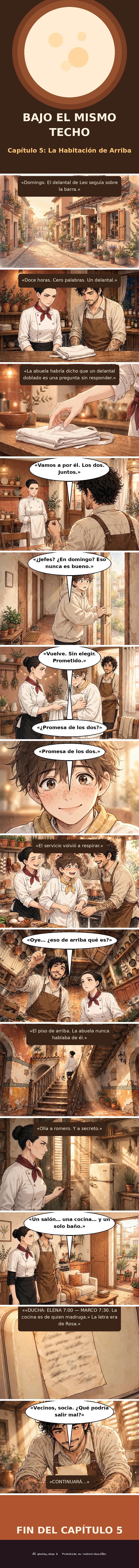Capítulo 5 de Bajo el Mismo Techo