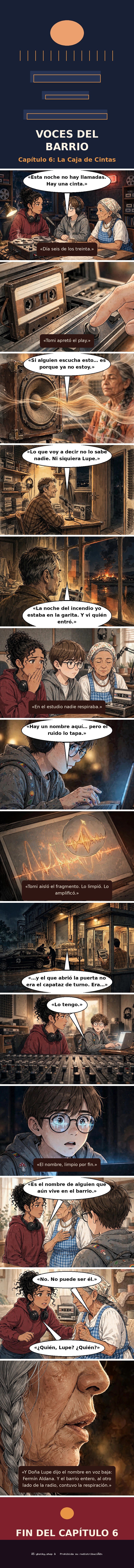 Capítulo 6 de Voces del Barrio
