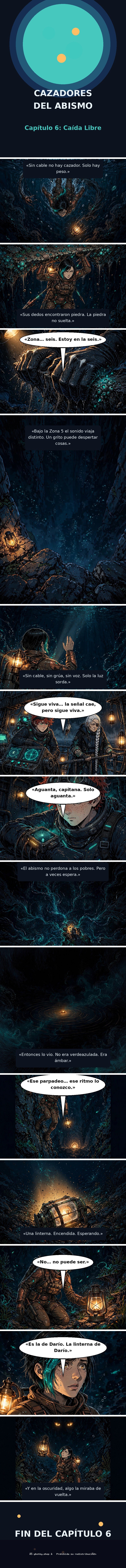 Capítulo 6 de Cazadores del Abismo