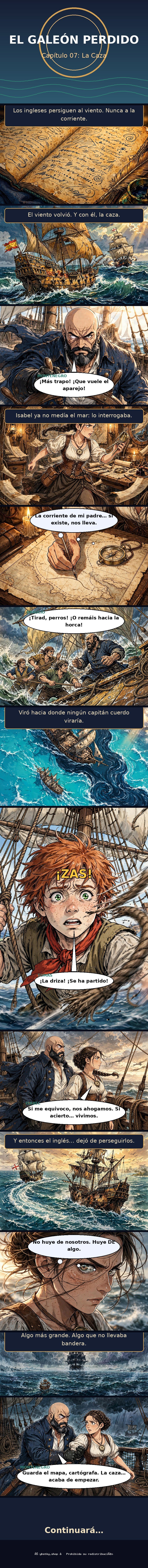 Capítulo 7 de El Galeón Perdido