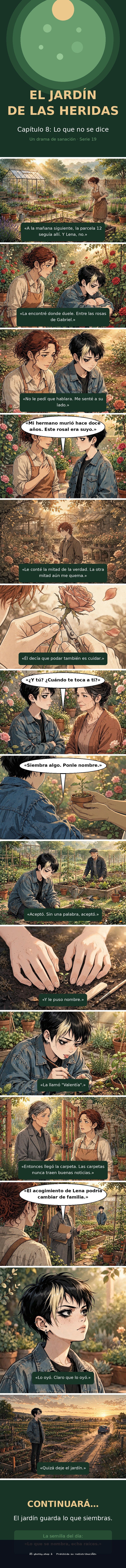 Capítulo 8 de El Jardín de las Heridas