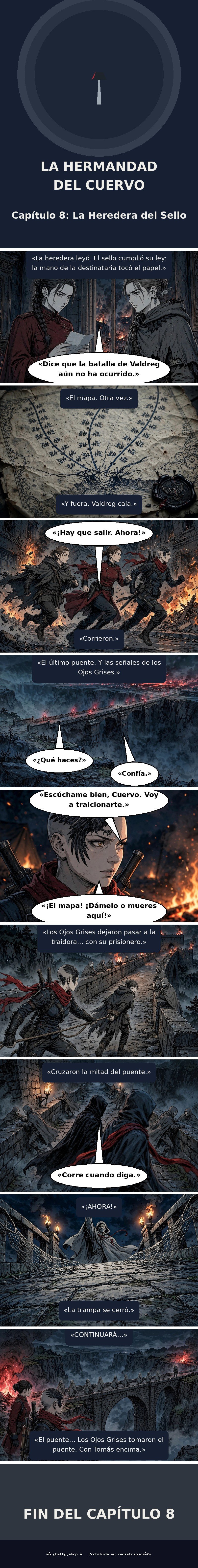 Capítulo 8 de La Hermandad del Cuervo