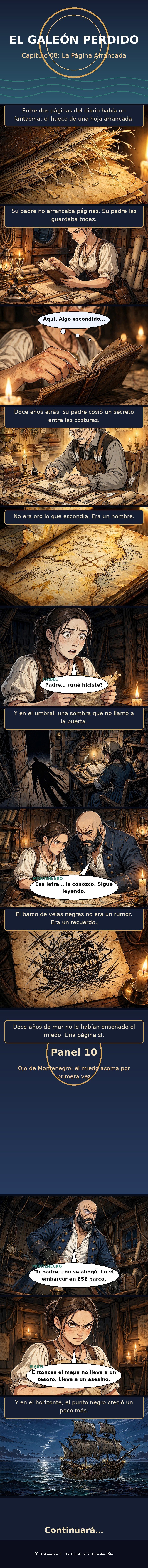 Capítulo 8 de El Galeón Perdido