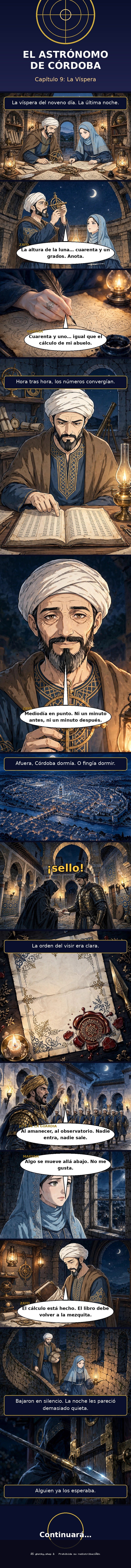 Capítulo 9 de El Astrónomo de Córdoba