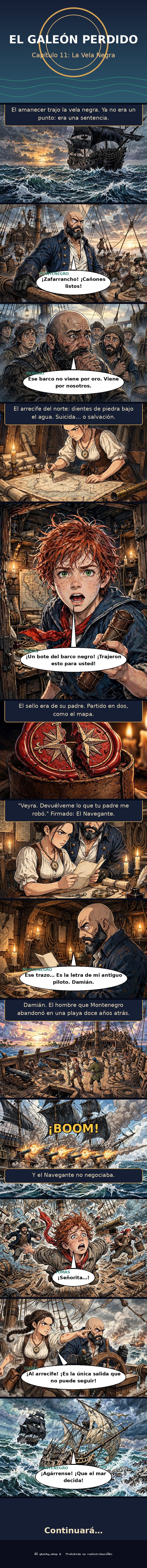 Capítulo 11 de El Galeón Perdido
