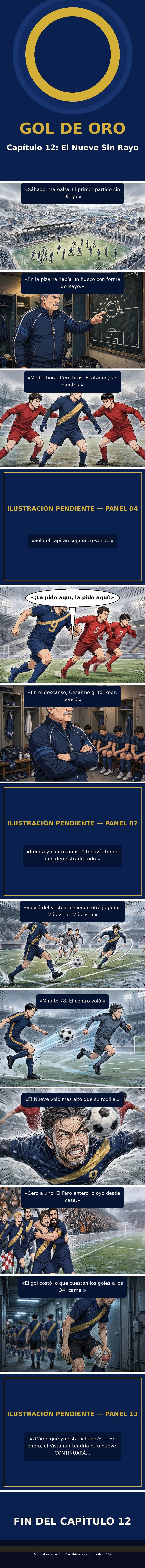 Capítulo 12 de Gol de Oro