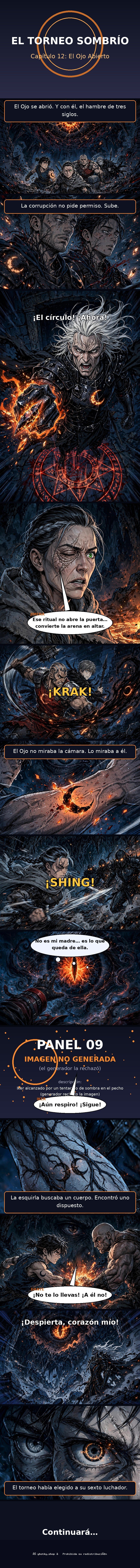 Capítulo 12 de El Torneo Sombrío