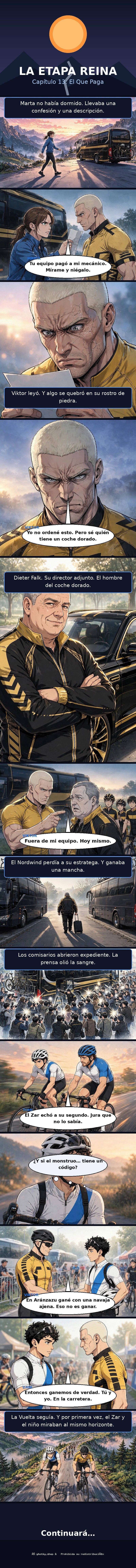 Capítulo 13 de La Etapa Reina