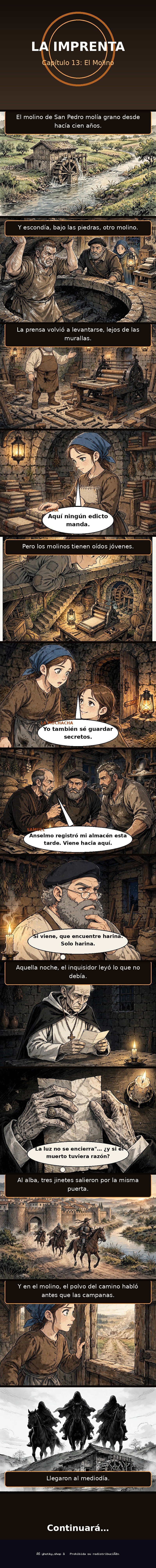 Capítulo 13 de La Imprenta