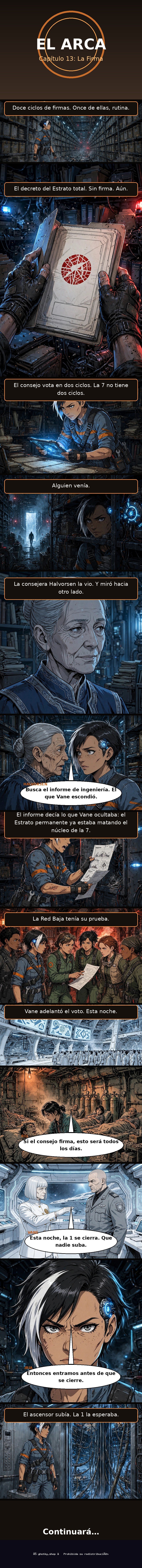 Capítulo 13 de El Arca