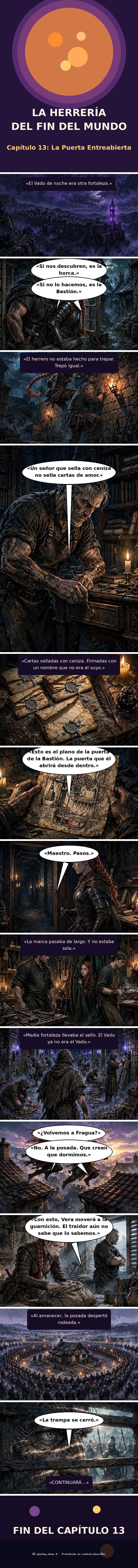 Capítulo 13 de La Herrería del Fin del Mundo