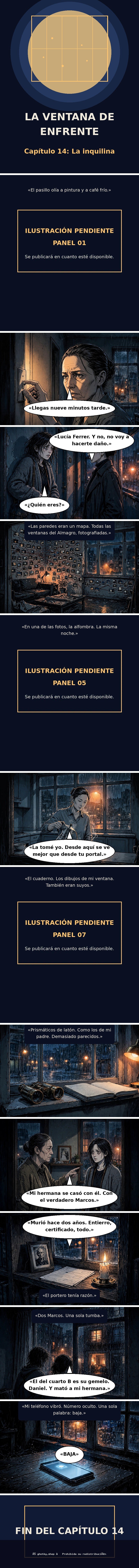Capítulo 14 de La Ventana de Enfrente