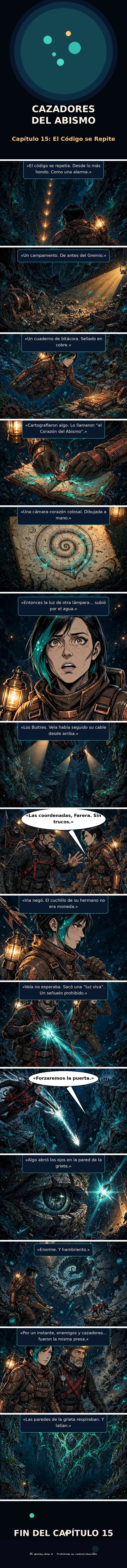Capítulo 15 de Cazadores del Abismo