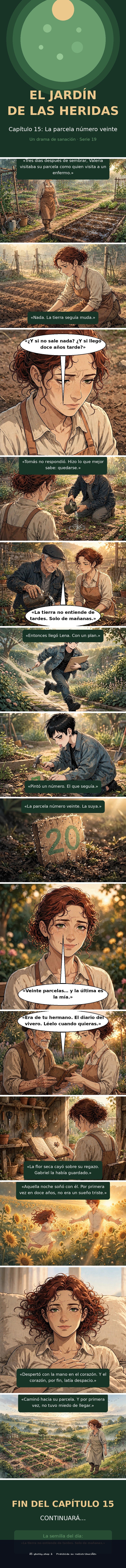 Capítulo 15 de El Jardín de las Heridas