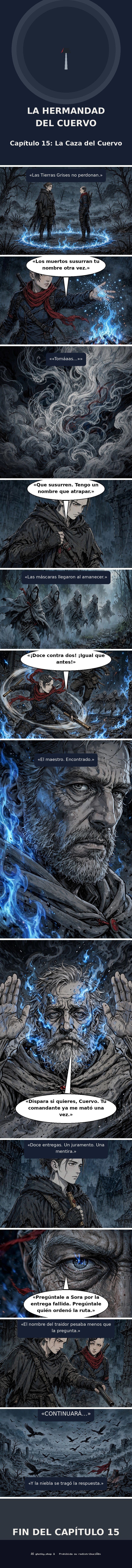Capítulo 15 de La Hermandad del Cuervo