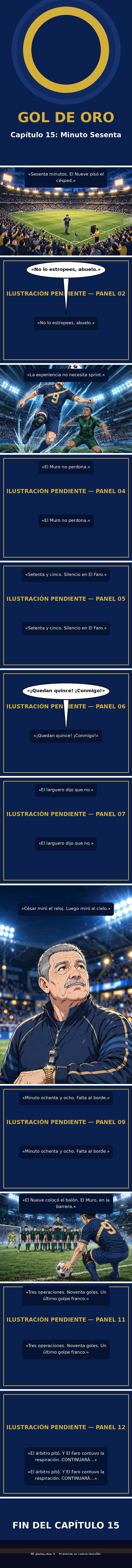 Capítulo 15 de Gol de Oro