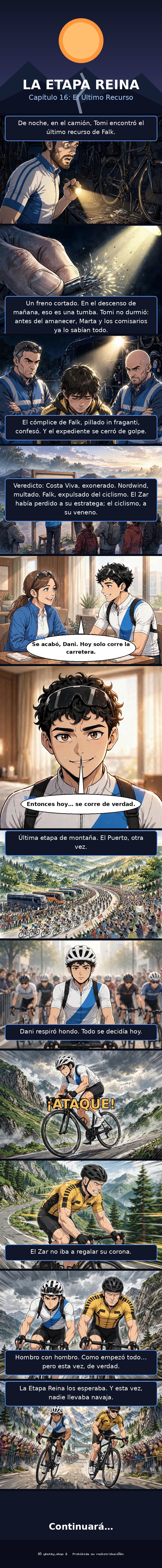Capítulo 16 de La Etapa Reina
