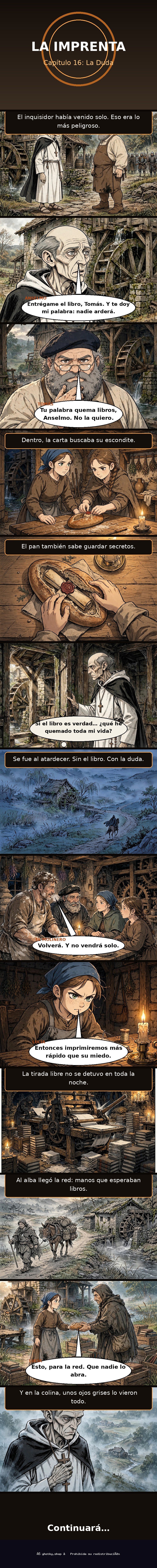 Capítulo 16 de La Imprenta