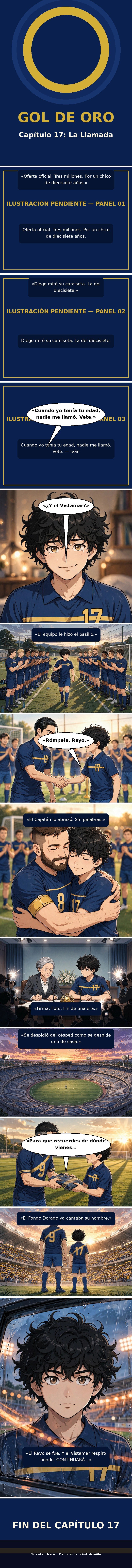 Capítulo 17 de Gol de Oro