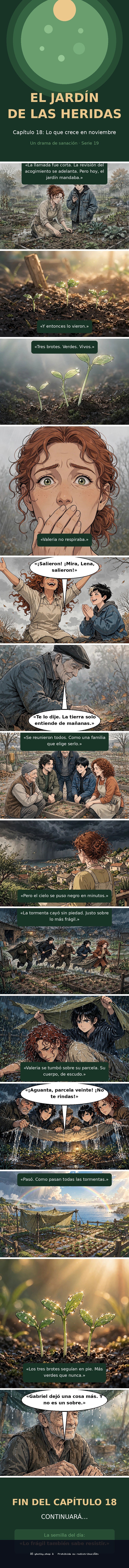 Capítulo 18 de El Jardín de las Heridas