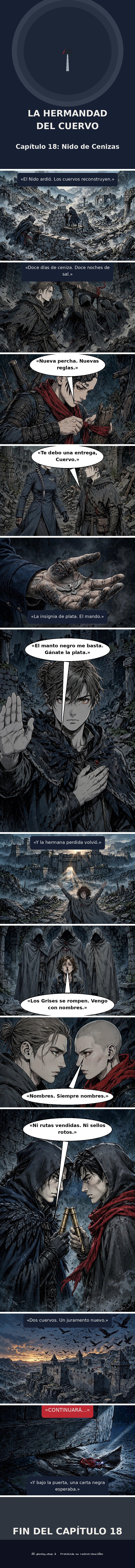 Capítulo 18 de La Hermandad del Cuervo