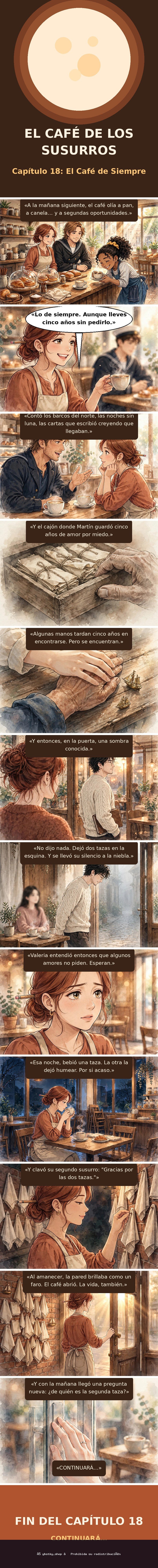 Capítulo 18 de El Café de los Susurros