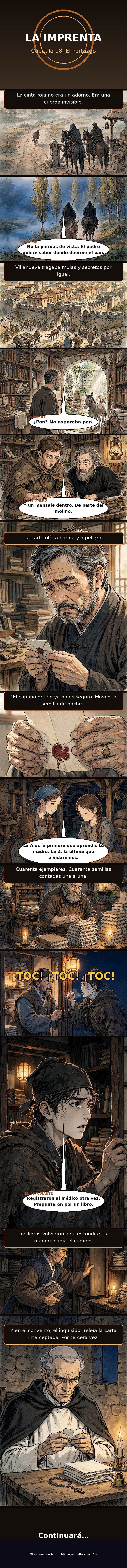Capítulo 18 de La Imprenta
