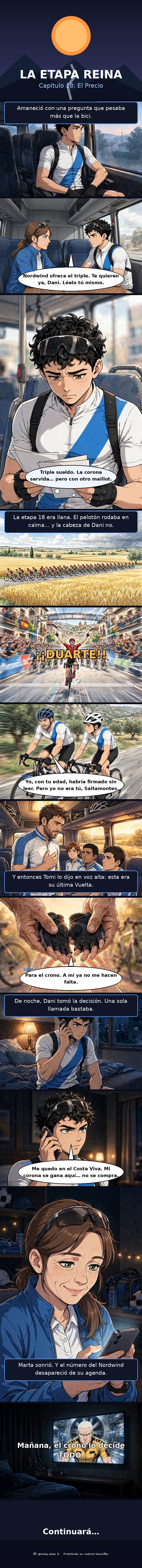 Capítulo 18 de La Etapa Reina