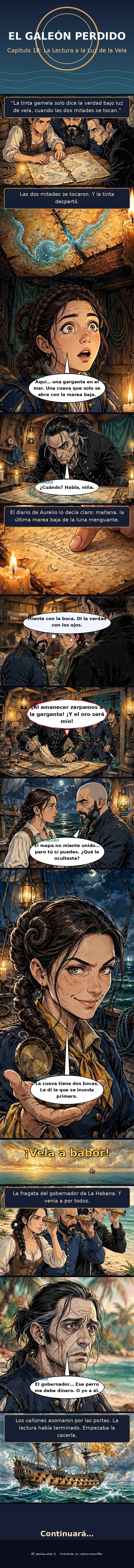 Capítulo 18 de El Galeón Perdido