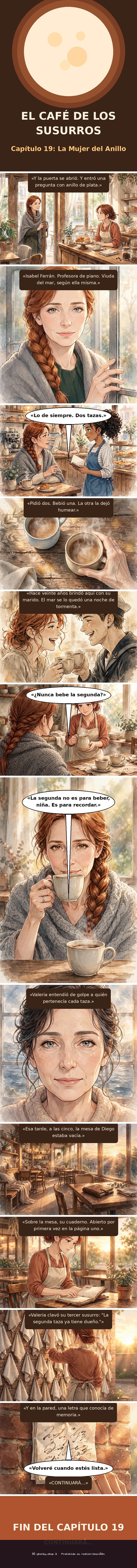 Capítulo 19 de El Café de los Susurros