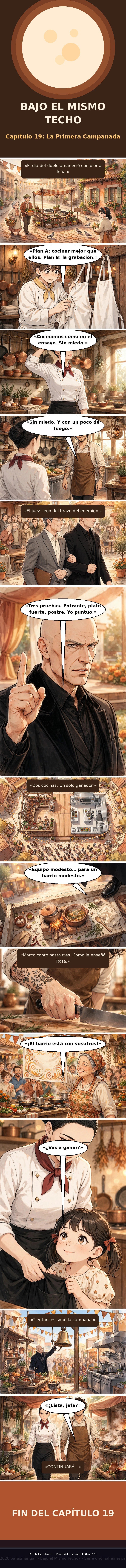 Capítulo 19 de Bajo el Mismo Techo