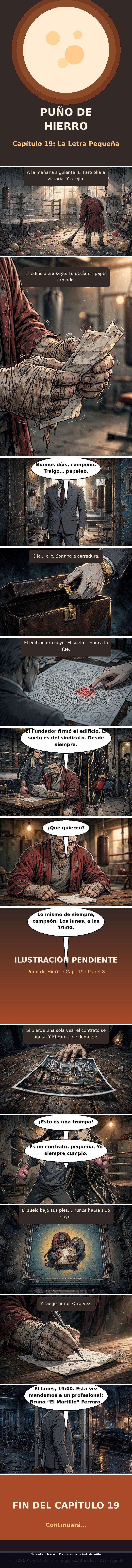 Capítulo 19 de Puño de Hierro