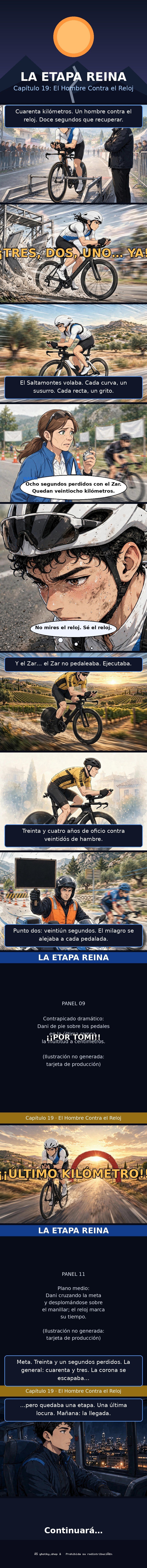 Capítulo 19 de La Etapa Reina