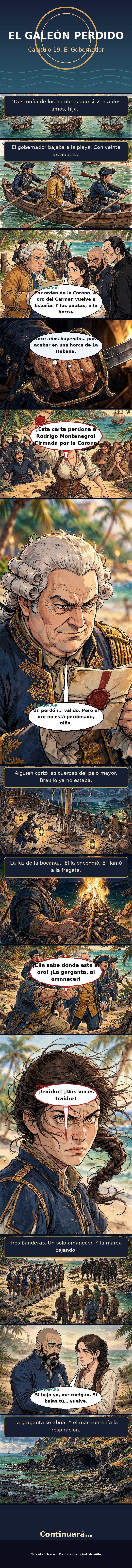 Capítulo 19 de El Galeón Perdido