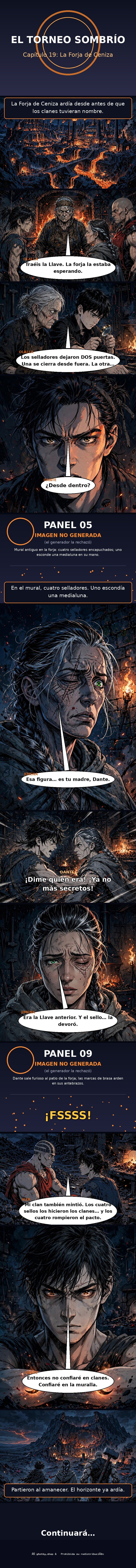 Capítulo 19 de El Torneo Sombrío