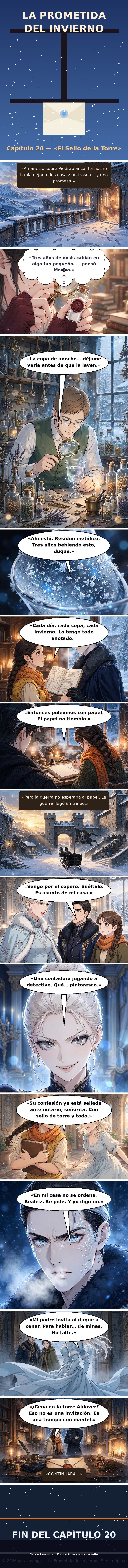 Capítulo 20 de La Prometida del Invierno