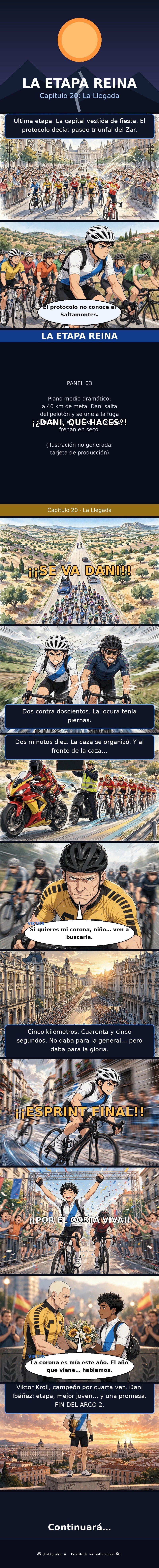 Capítulo 20 de La Etapa Reina