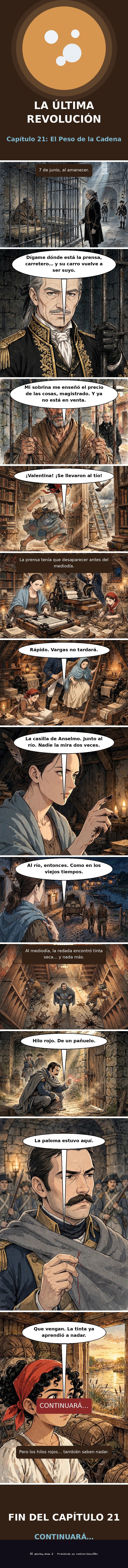 Capítulo 21 de La Última Revolución