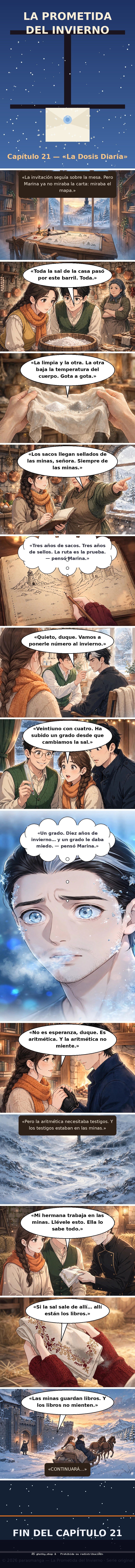 Capítulo 21 de La Prometida del Invierno