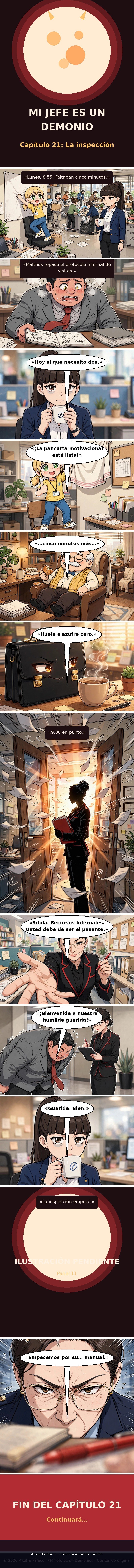 Capítulo 21 de Mi Jefe es un Demonio