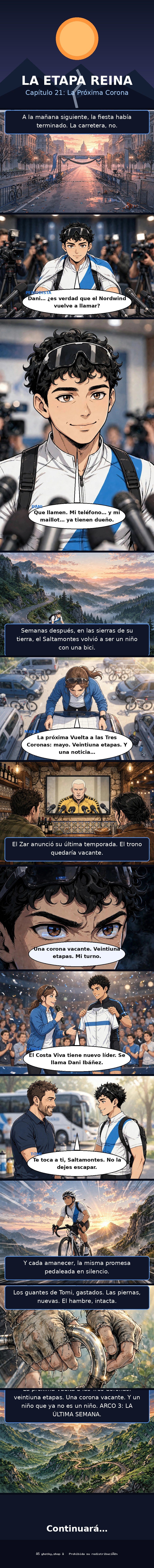 Capítulo 21 de La Etapa Reina